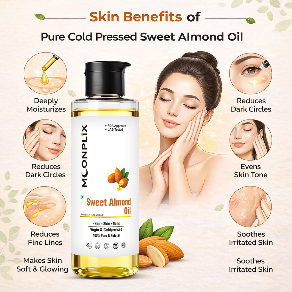Moonplix Sweet Almond Oil