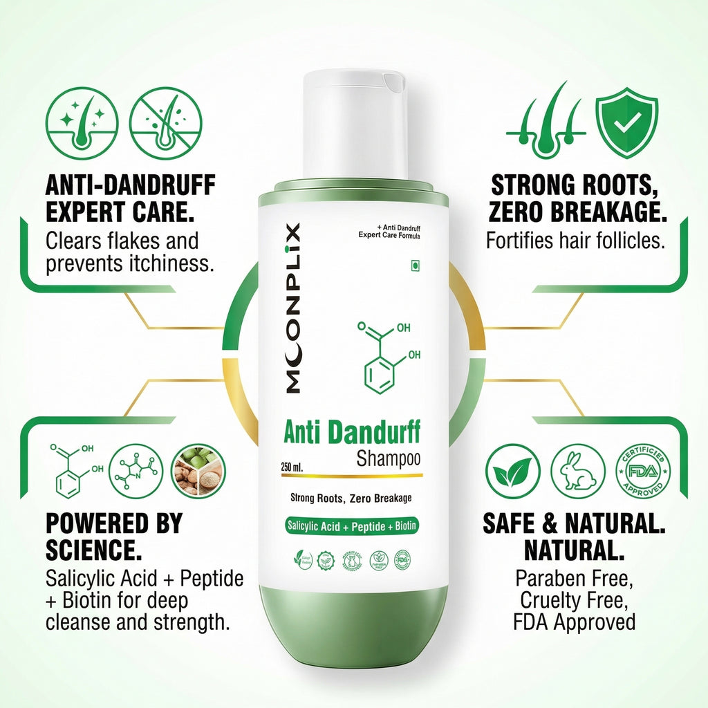 Moonplix Anti Dandurff Shampoo
